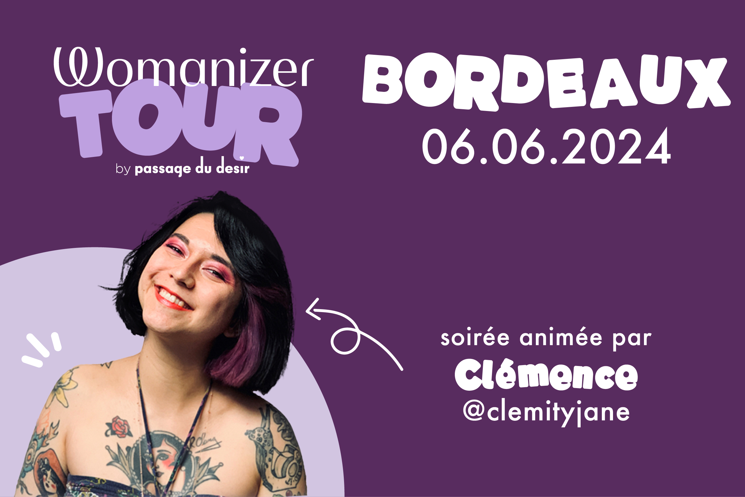 Womanizer tour Paris boutique Sainte Croix